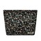 Wrapables Cosmetic Pouch, Makeup and Toiletry Travel Bag, Flowers on Black